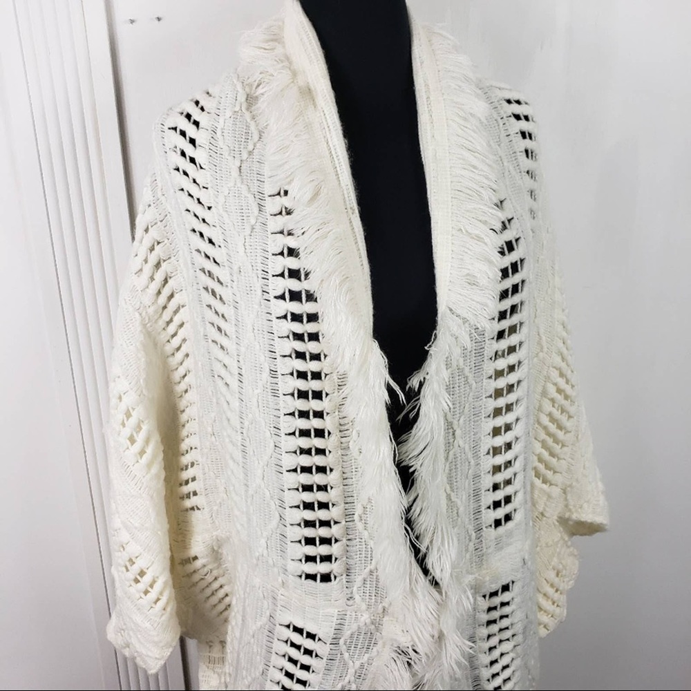 American Eagle Fringe Cardigan - Picture 3 of 7